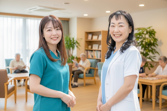 サビ管の女性と児発管の女性