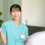 福祉施設で働く女性